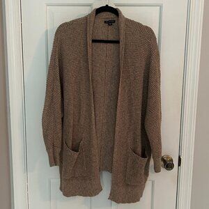 American Eagle Slouchy Brown Cardigan